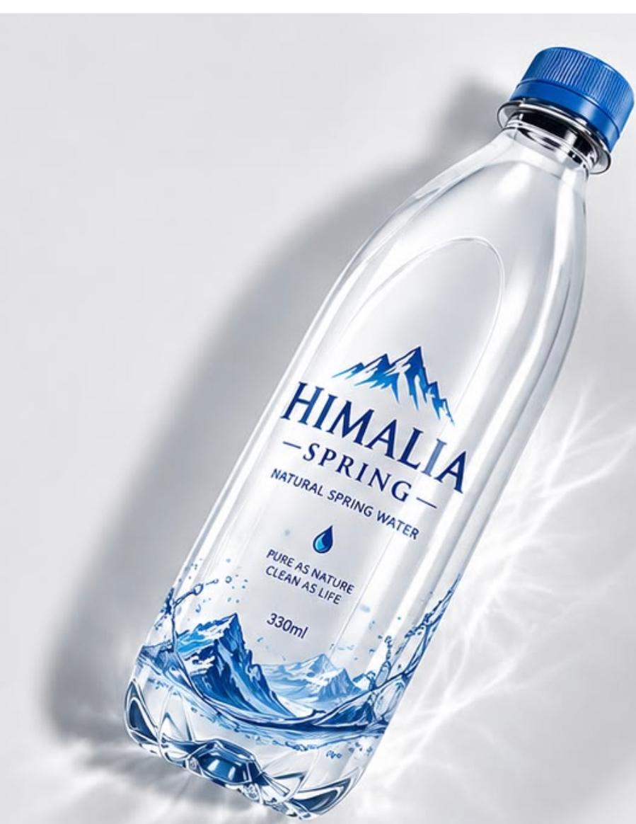 Three bottles of mineral water - Image 2